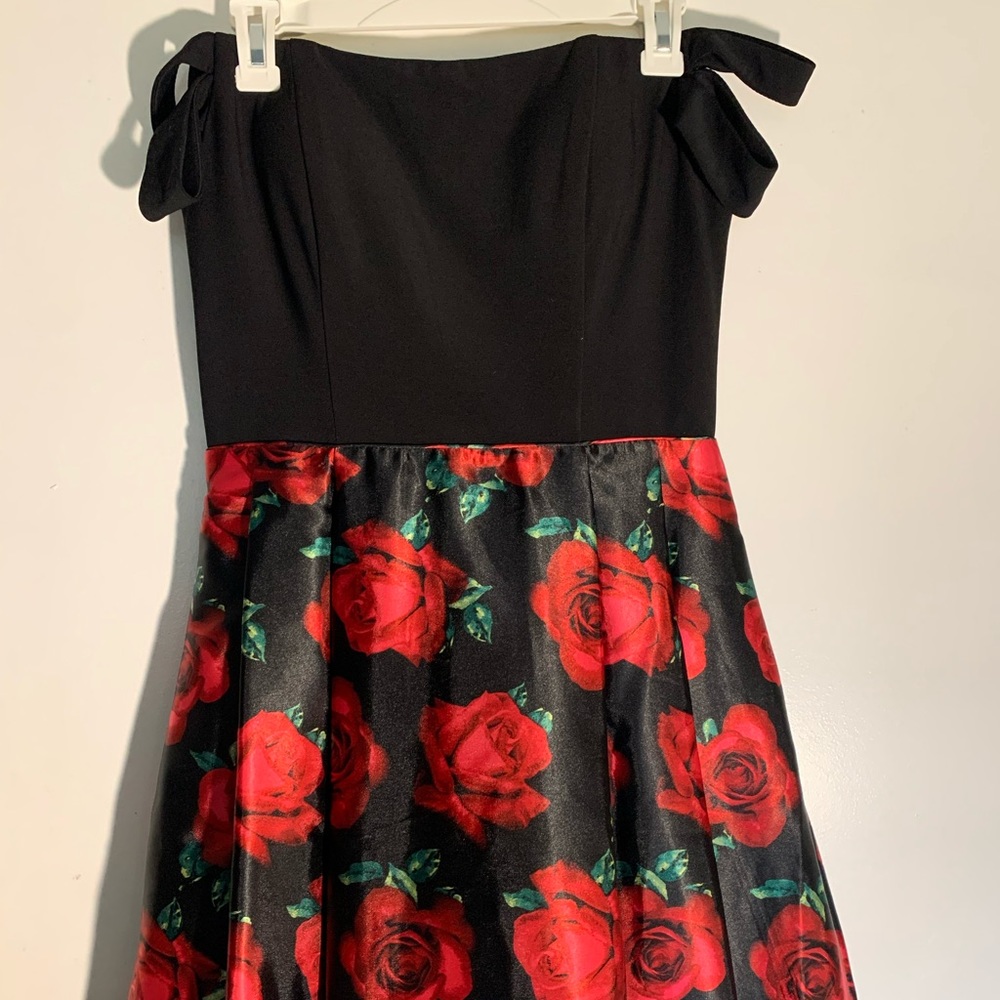 rose homecoming dress